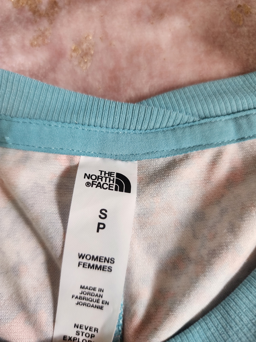 THE NORTH FACE | Floral Print Tank Top with Blue Trim - Women's - Picture 9 of 11